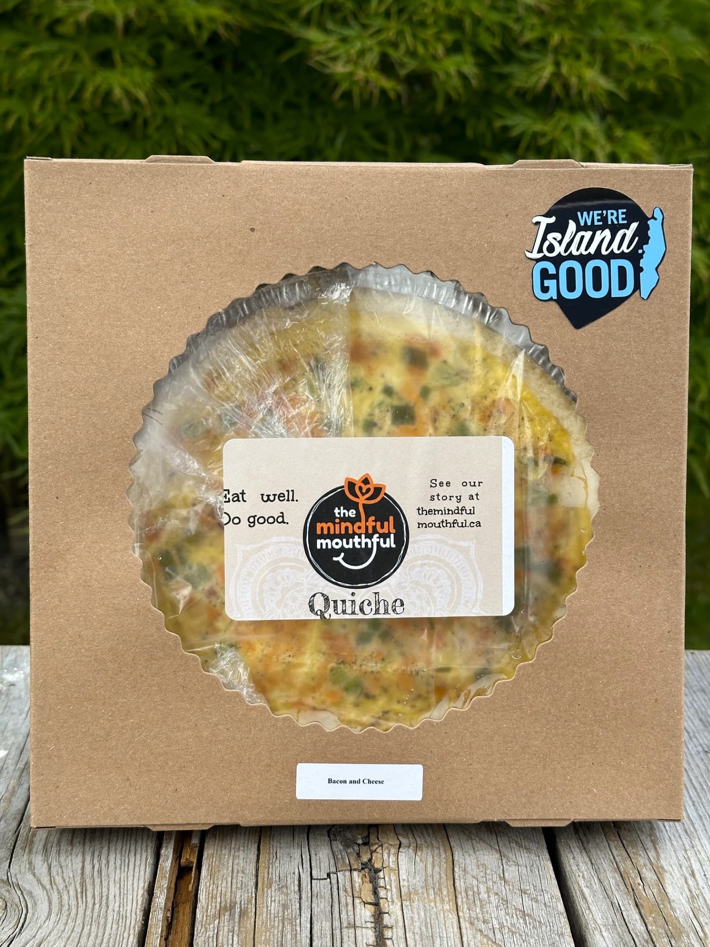 Bacon and Cheese Quiche